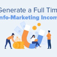 generate a full time info marketing income