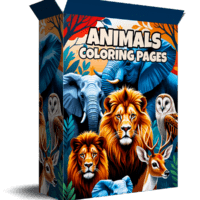 coloring animal kids