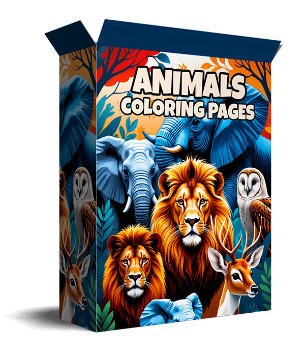 200+ Animal Coloring Pages for Kids