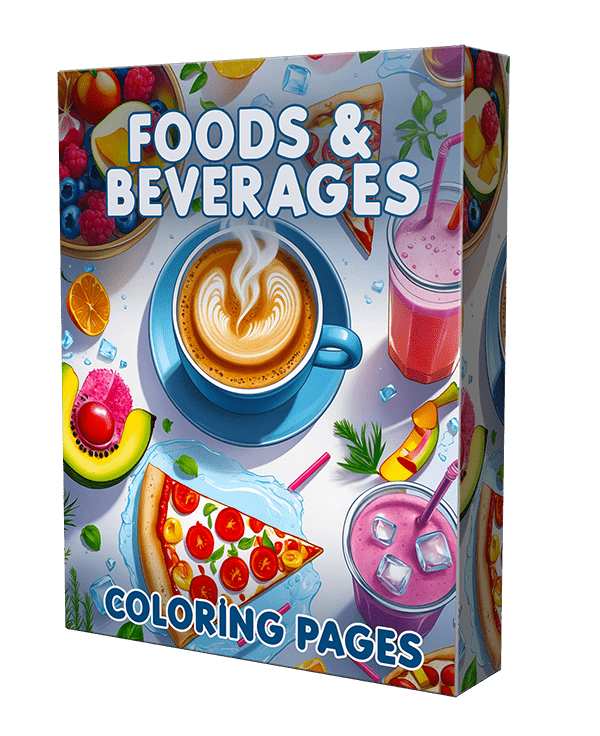 Food and Beverage Coloring Pages