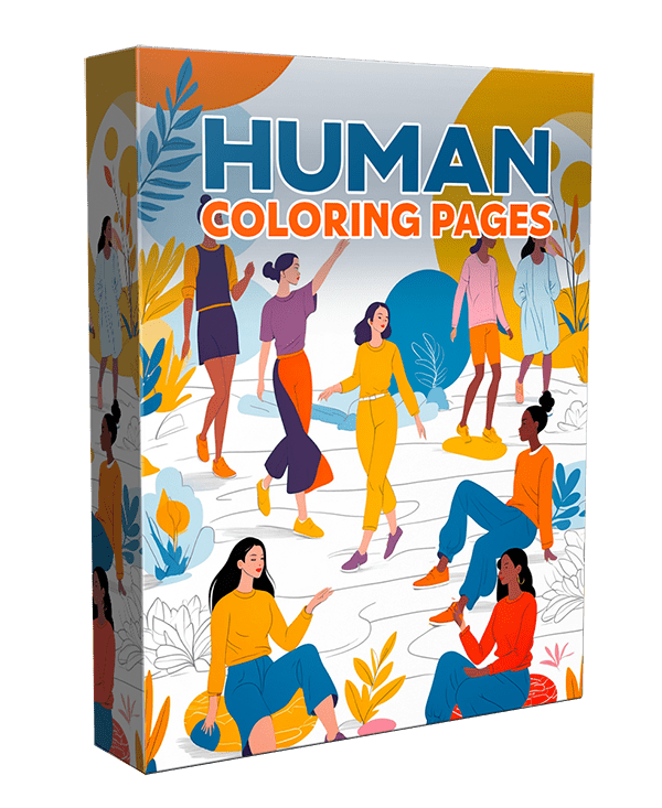 100+ Printable Human Coloring Pages for Kids