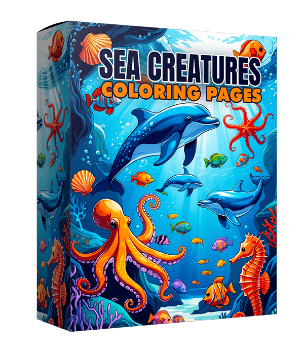 Sea Creature Coloring Pages for Kids