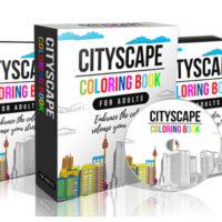 cityscape coloring book for adults