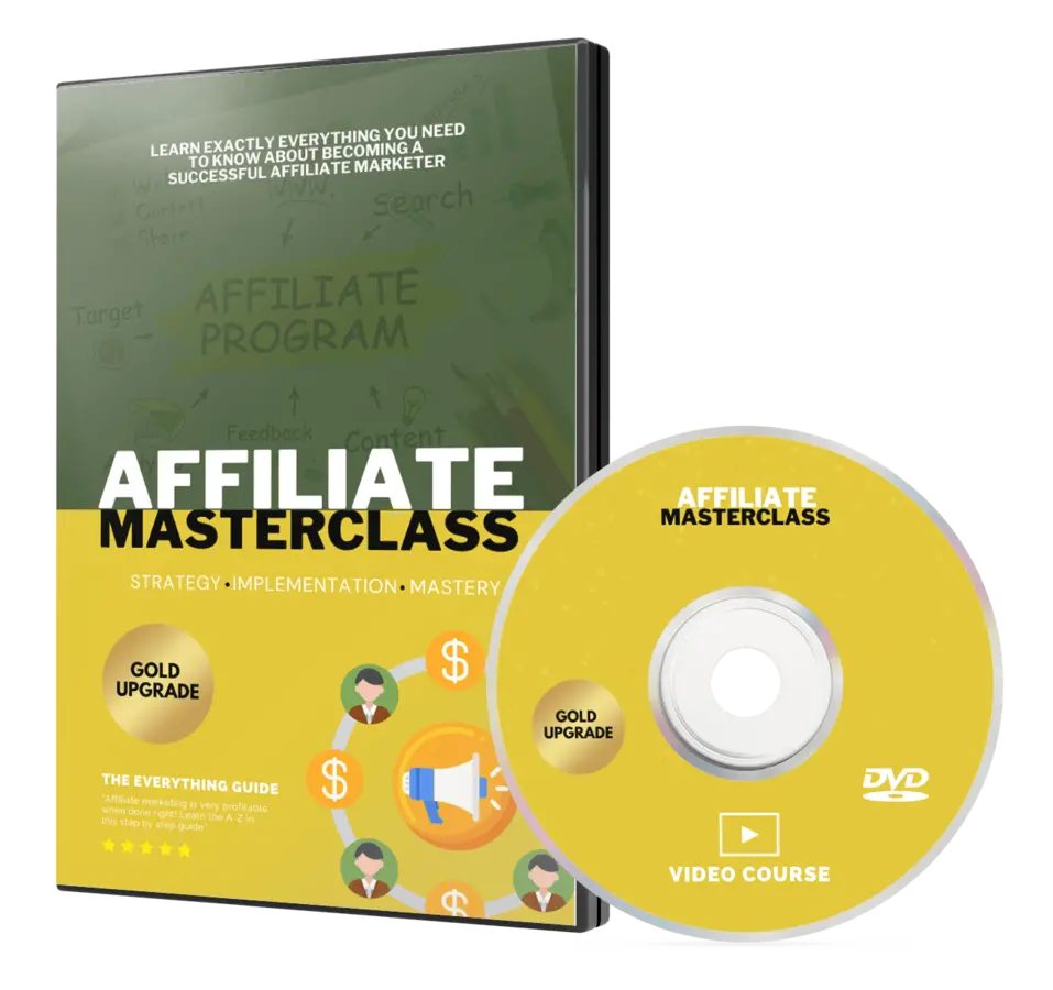 Affiliate Masterclass Video Upgrade