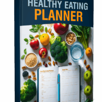 healthy planner eating