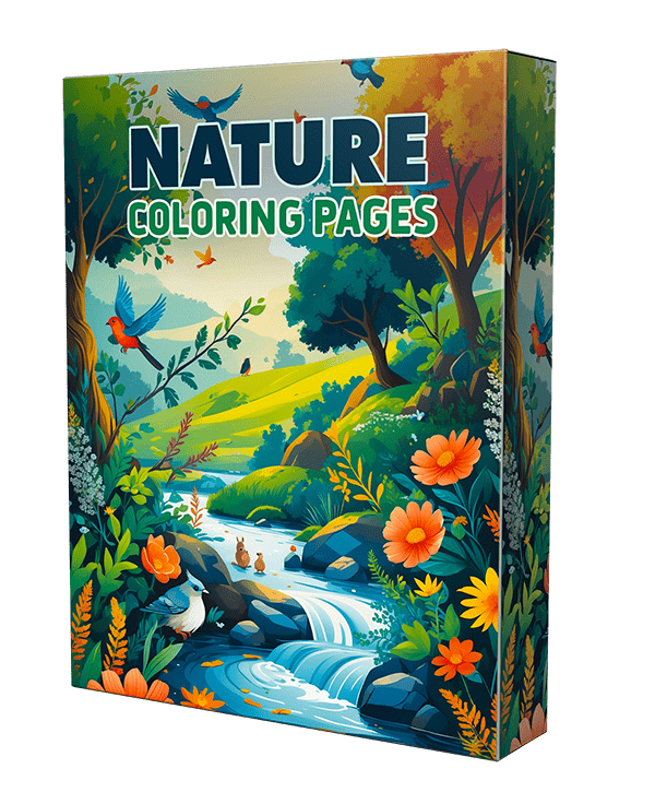 Nature Coloring Pages for Kids